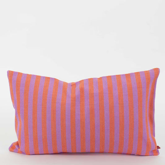 Diana Cushion Pink / Lilac Stripe