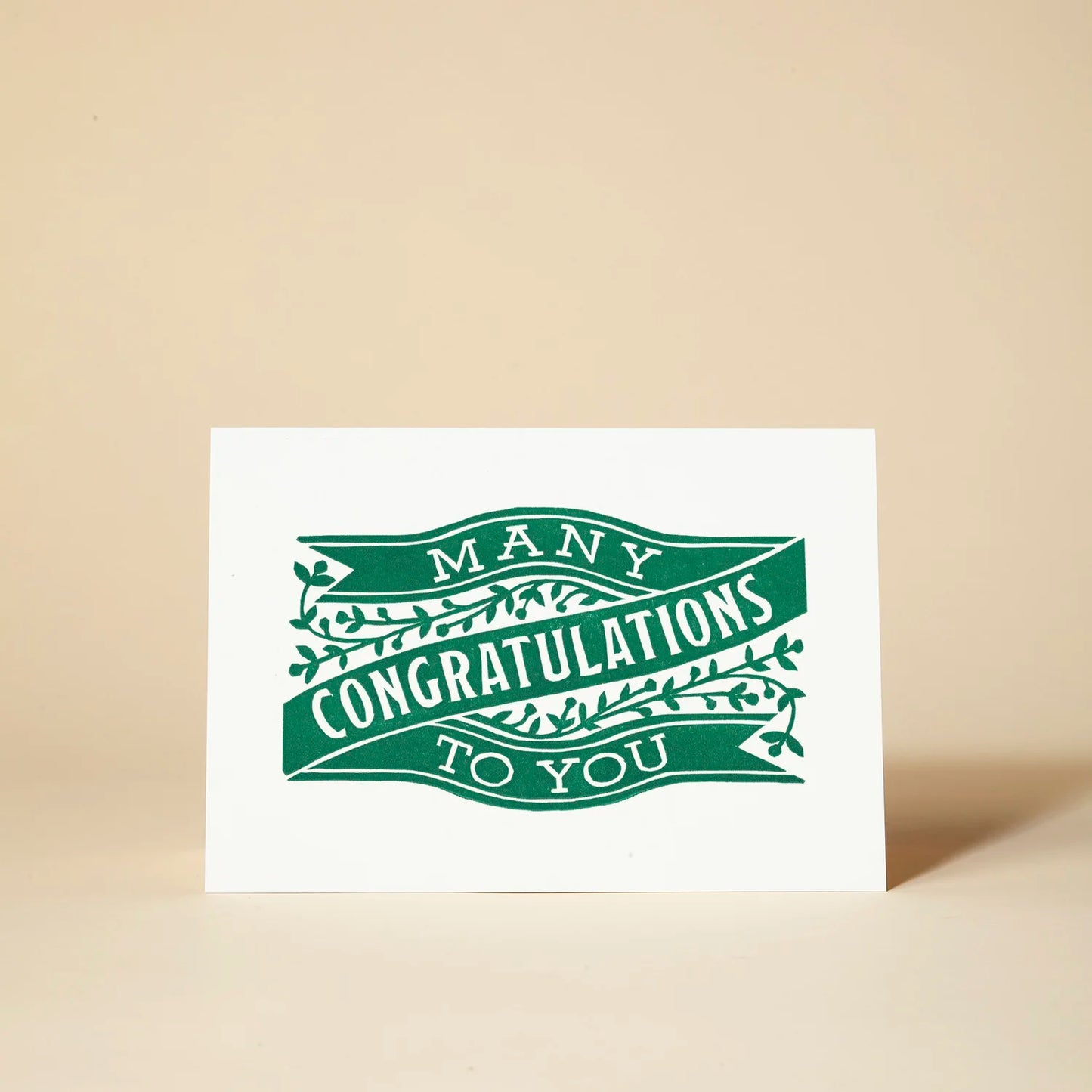 Many Congratulations To You Greetings Card