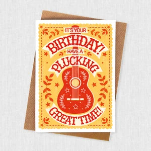 It’s Your Birthday Guitar Greetings Card