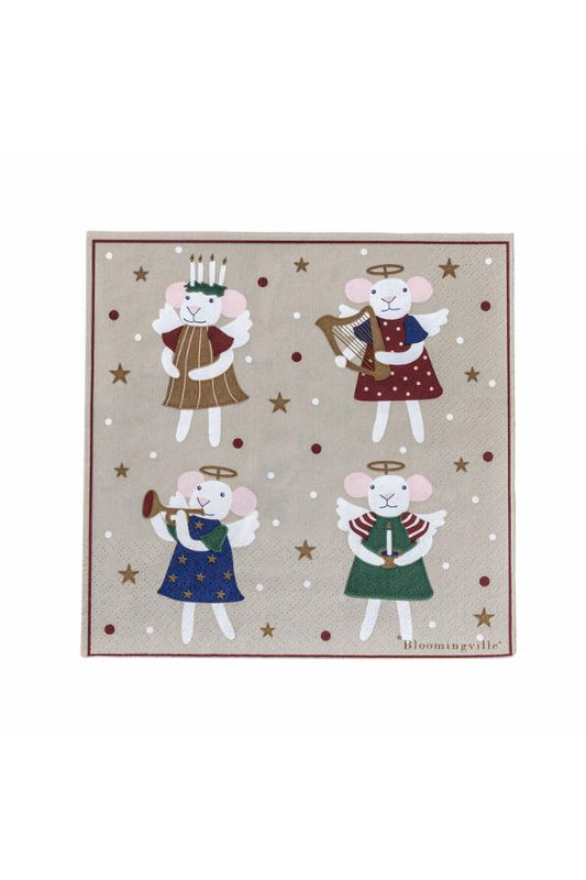 Peo Christmas Paper Napkins