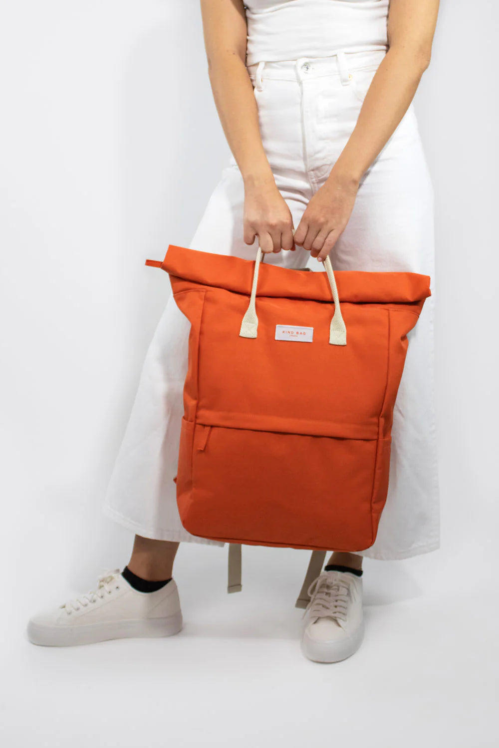 Burnt Orange Large Backpack