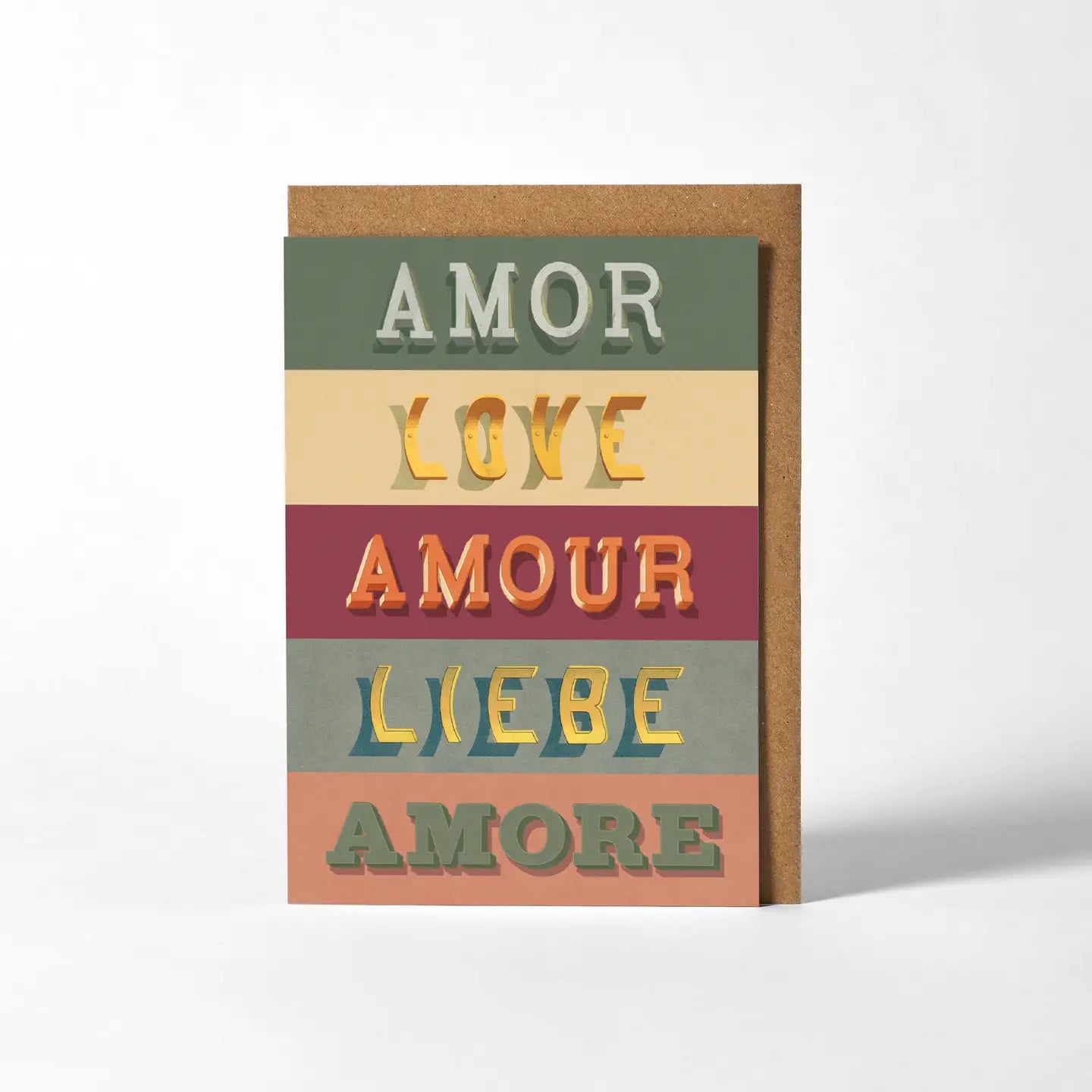Amour Love Amour Card