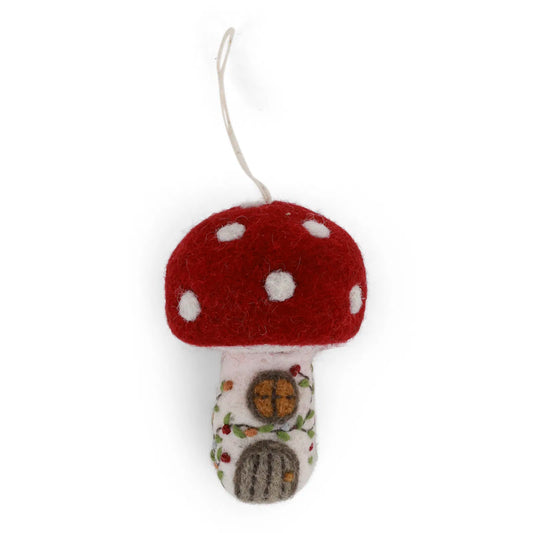 Felt Mushroom House