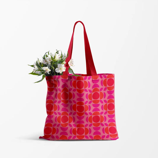 Boho 70's Shopper Tote Bag