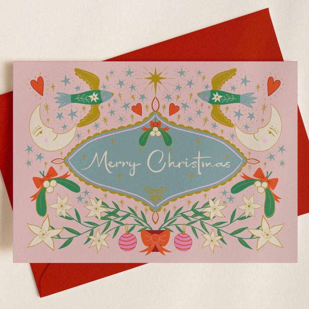 Christmas Charms Greetings Card