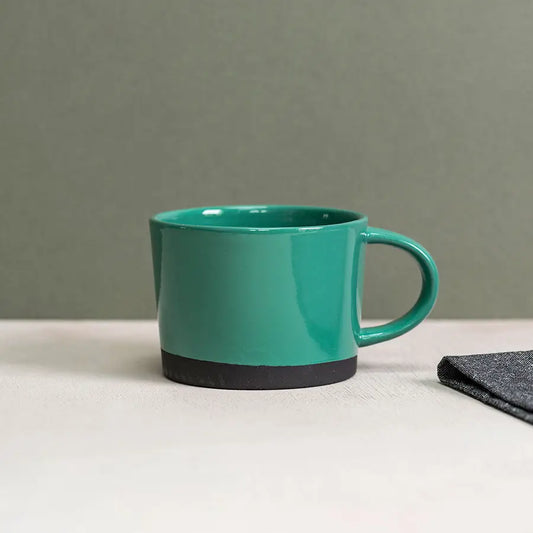 Large Mug Black & Teal
