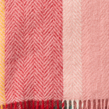 Birka Flower Woven Lambswool Throw