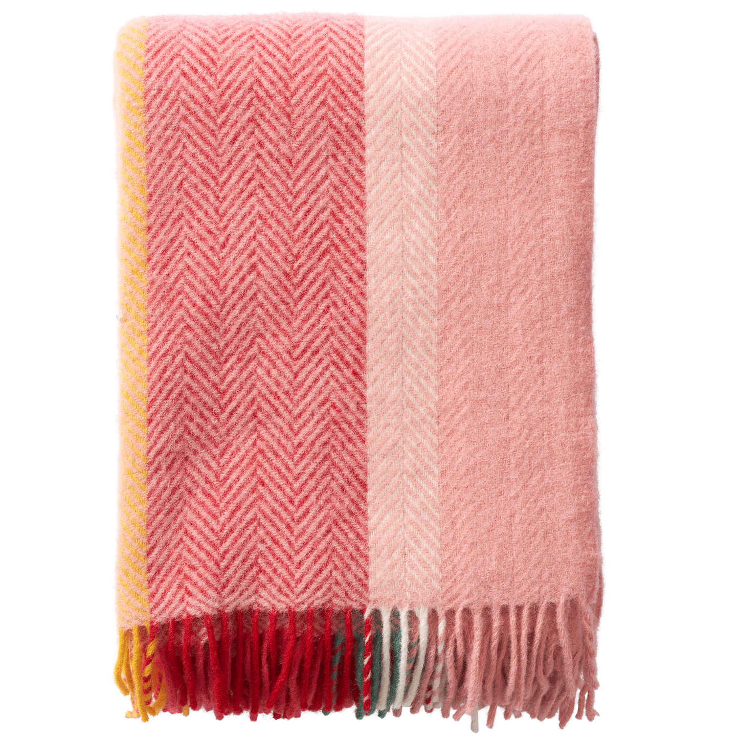 Birka Flower Woven Lambswool Throw