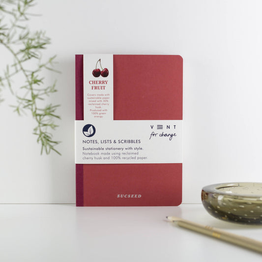 Cherry Fruit Notebook A5