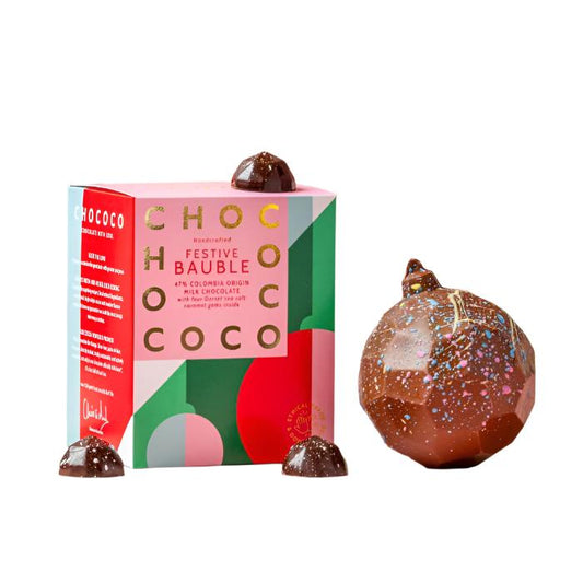 Dorset Sea Salt Milk Chocolate Bauble Caramel Gems