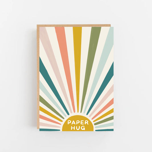 Paper Hug Greeting Card