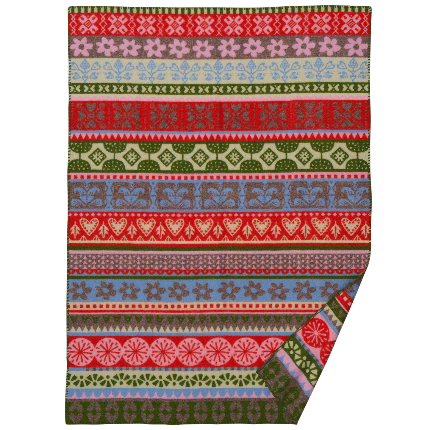 Arvidsjaur Multi Lambswool Blanket
