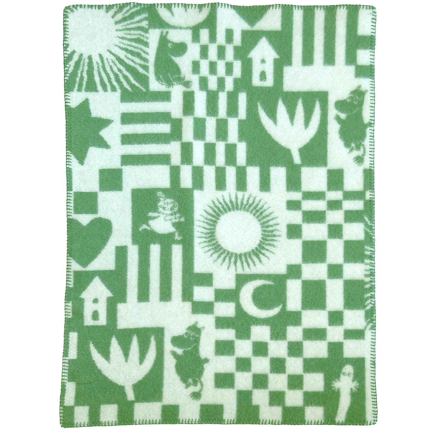 Moomin Green Lambswool Play Baby