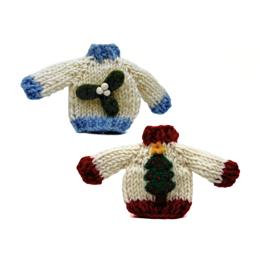 Christmas Jumper Knitted Decoration