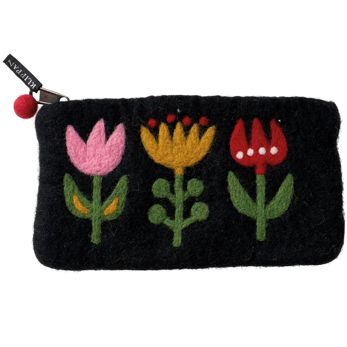 Tulip - Wool Felted Purse ( Kneaded by Hand)