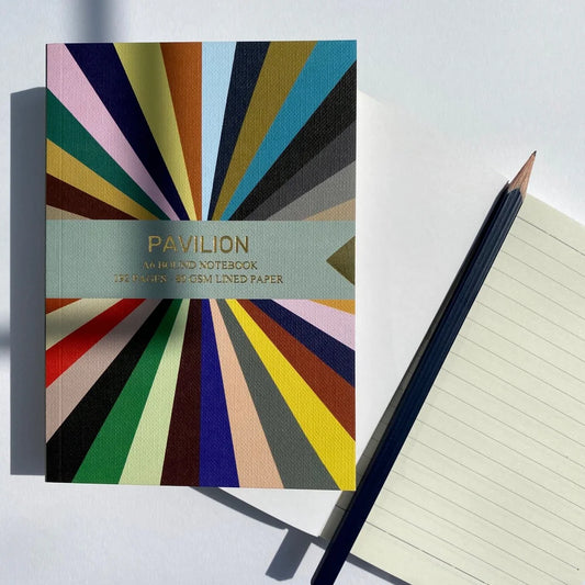 Radar Buckram Embossed A6 Notebook