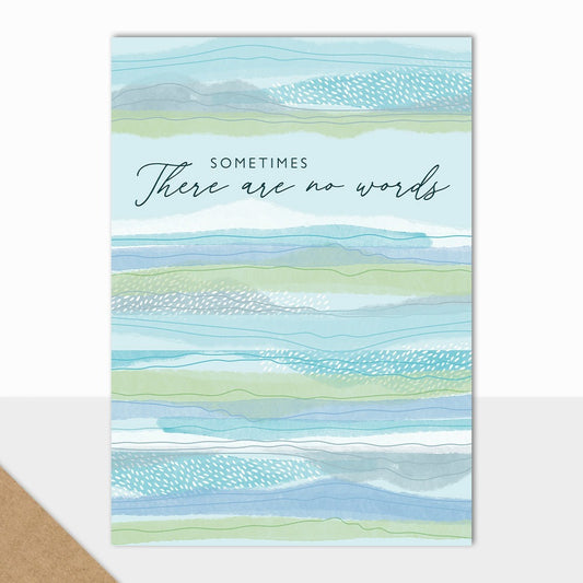 Sometimes There Are No Words-Sympathy Card