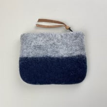 Lila Two Tone Felt Purse