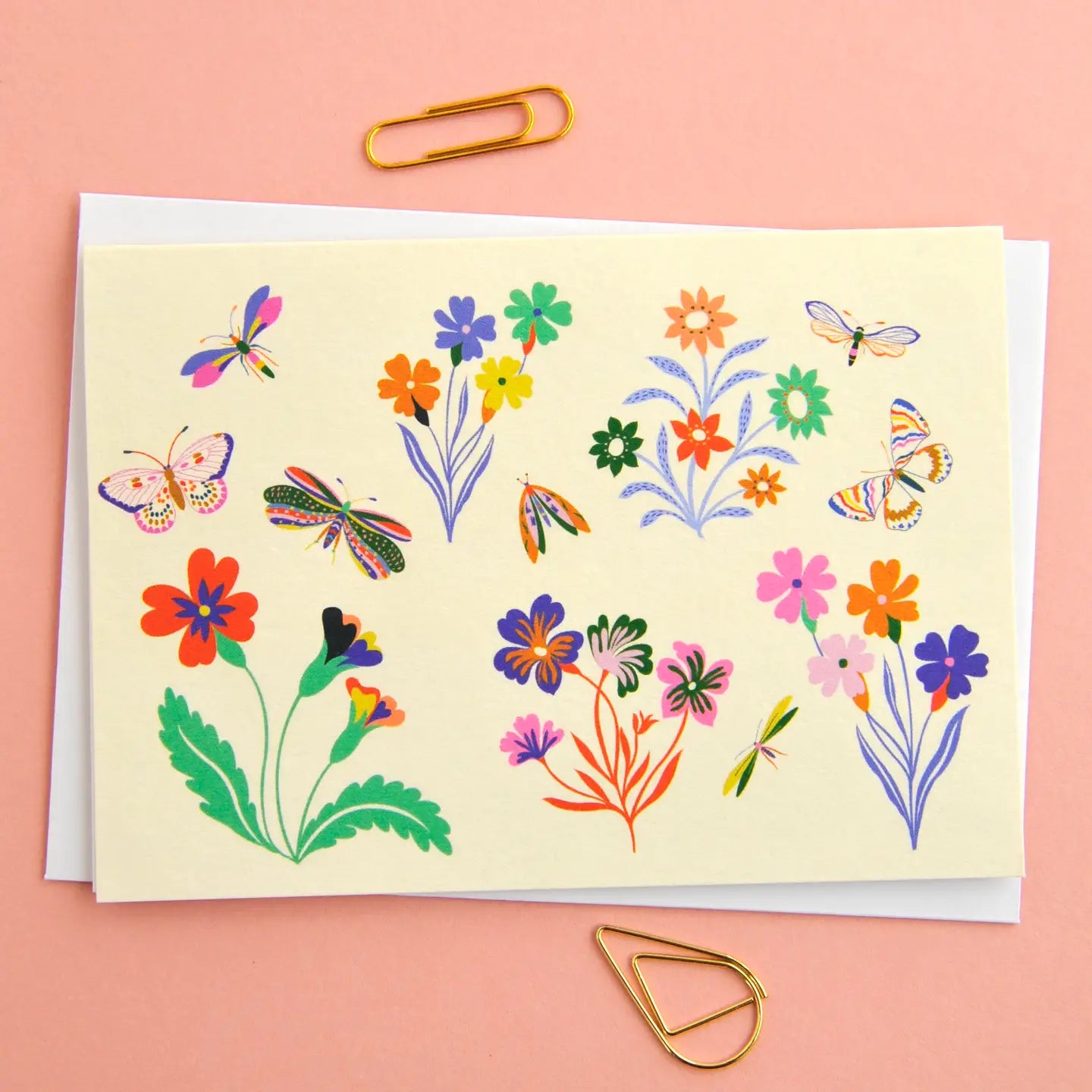 Birds & Bees Note Cards (8)