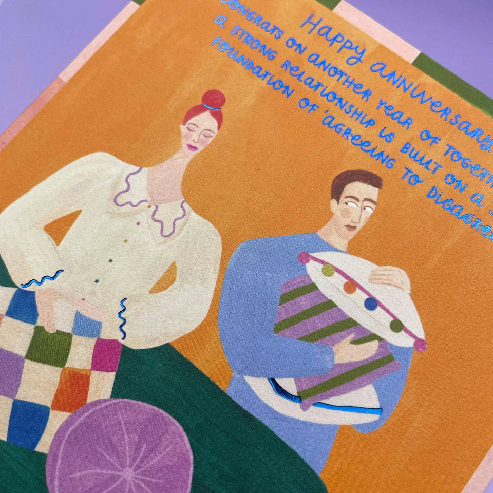 Anniversary Greetings Card