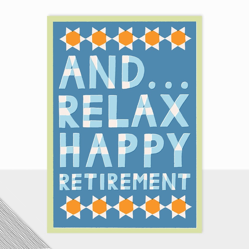 And Relax…Happy Retirement