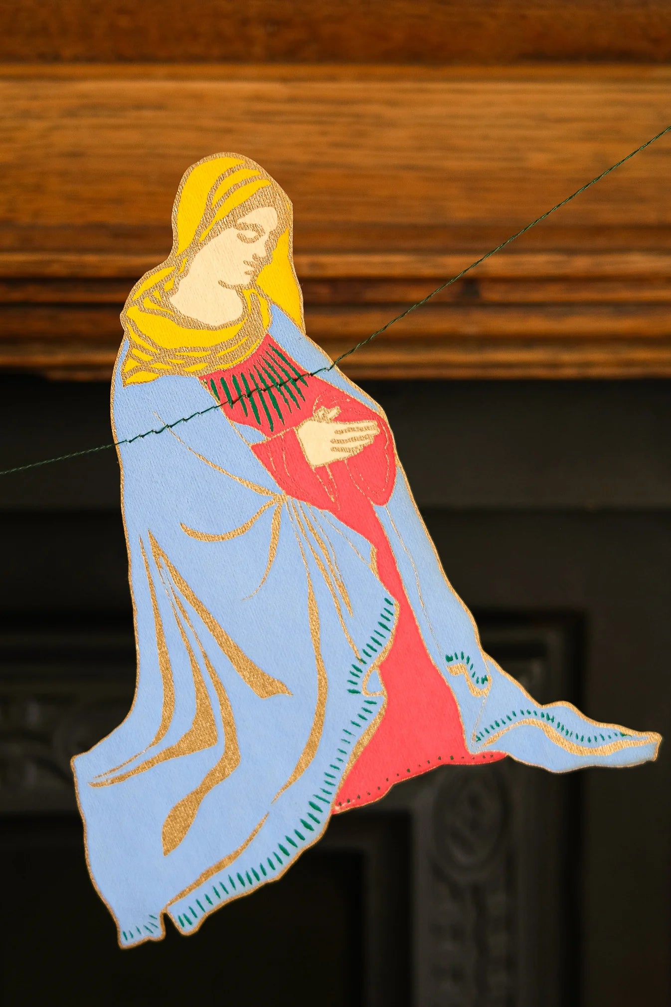 Nativity Sewn Printed Garland