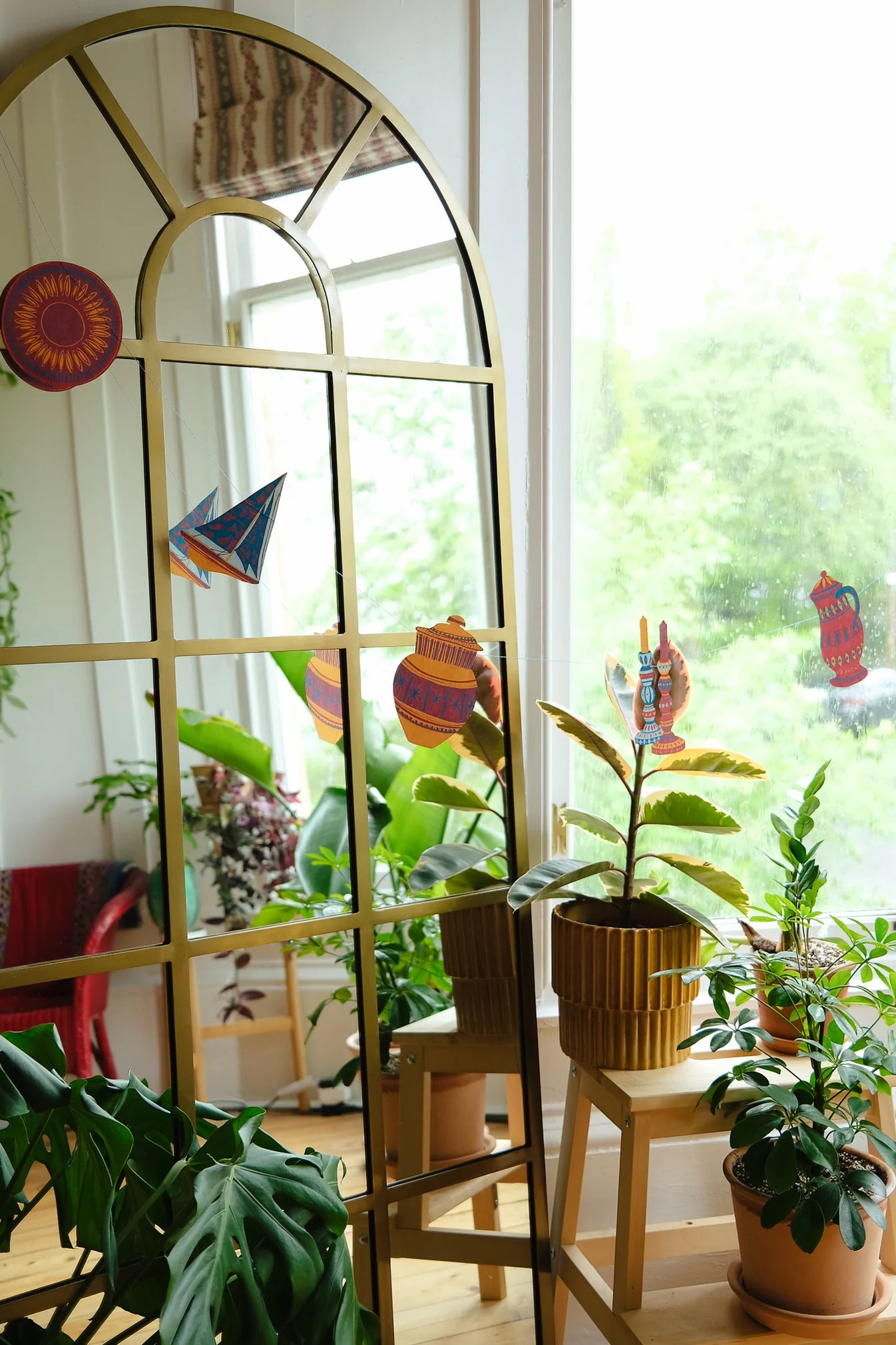 Bloomsbury Tate Mantlepiece Sewn Garland