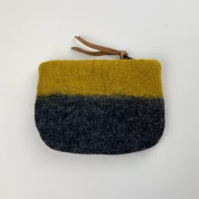 Lila Two Tone Felt Purse