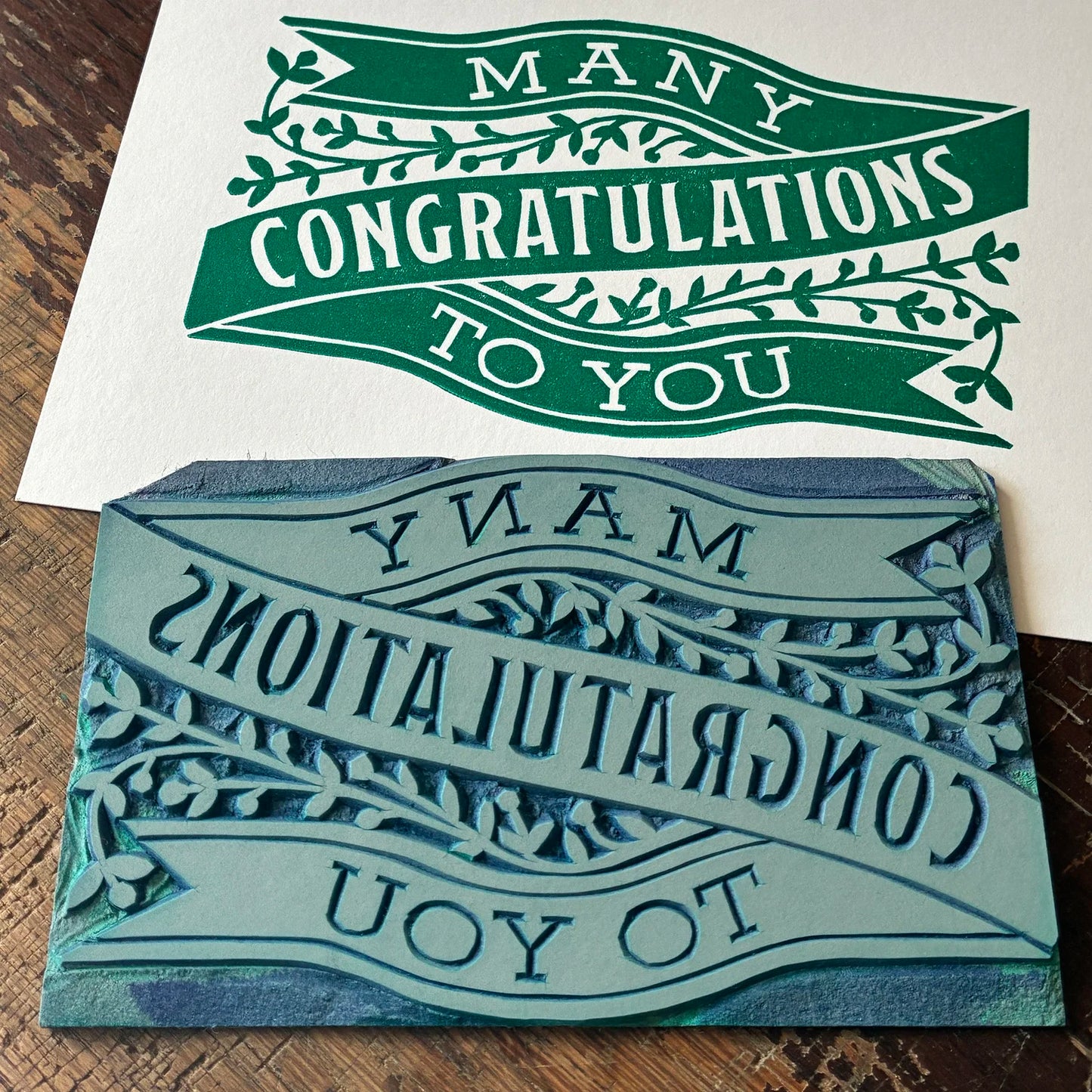 Many Congratulations To You Greetings Card