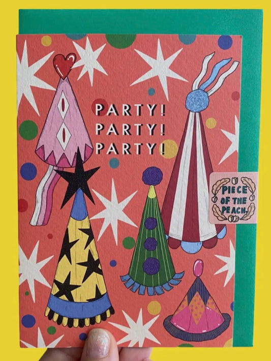 Party Party Party Greeting Card