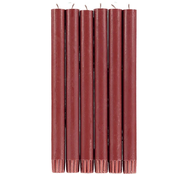 Guardsman Red Eco Dinner Candles Pack of 6
