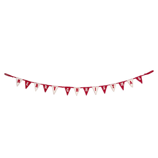 Merry Christmas Felt Bunting