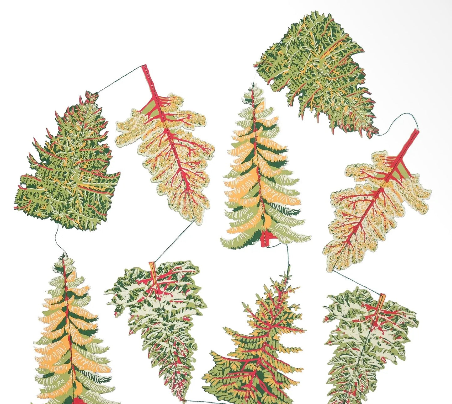 Tree Vertical Sewn & Printed Wall Hanging