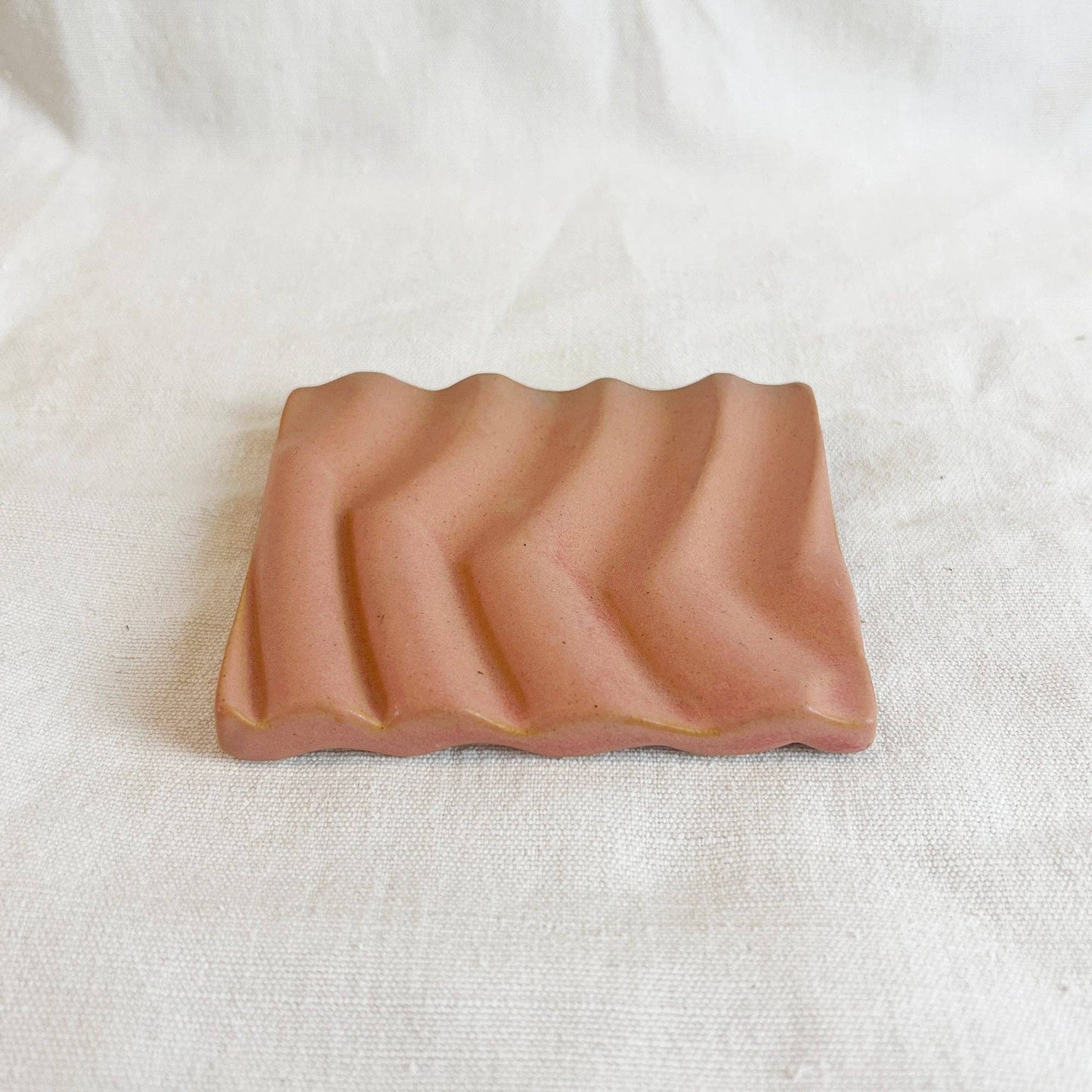 Bimal Stoneware Ridged Rectangular Soap
