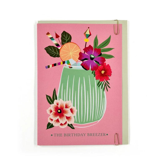 The Birthday Breezer Greeting Card