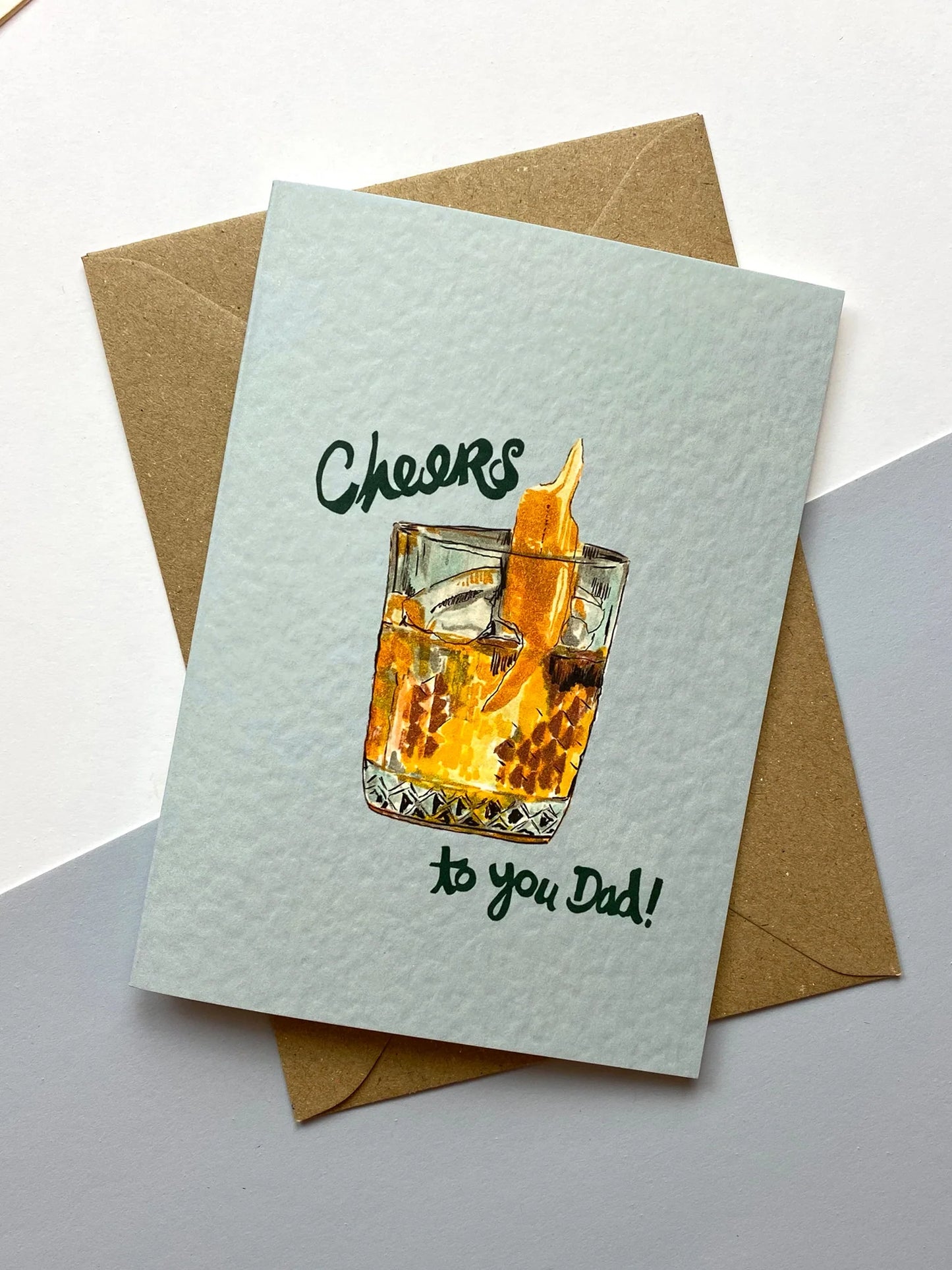 Cheers to You Dad Fathers Day Card