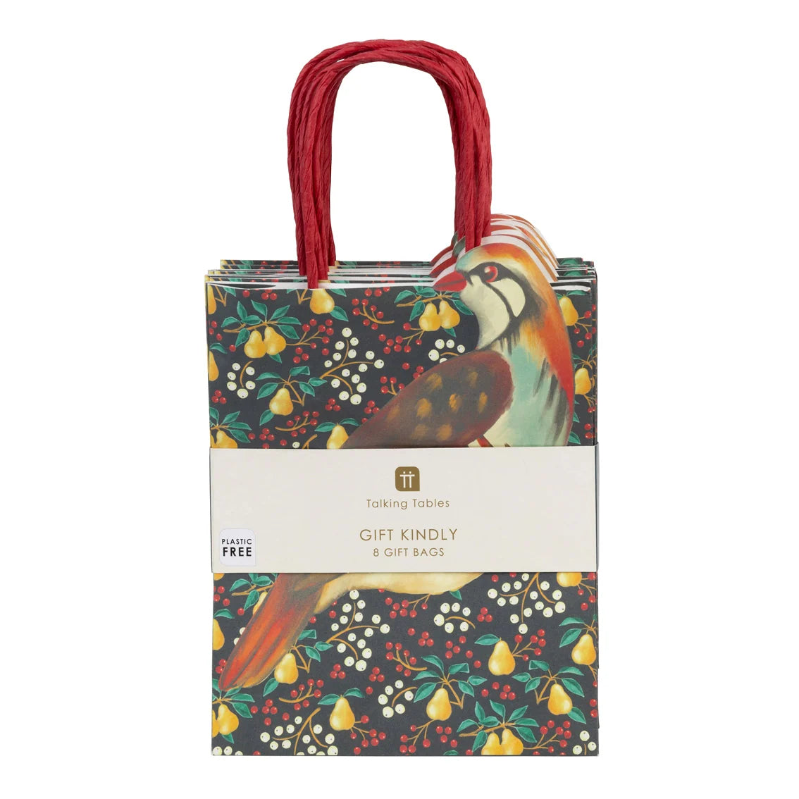 Partridge Gift Bags Pack of 8