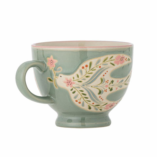 Rosalynde Mug Green Stoneware