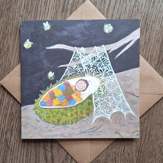 Conker Baby Greeting  Card