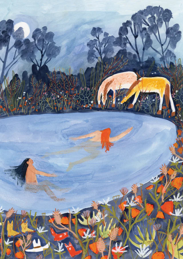 Dream Lake Greetings Card