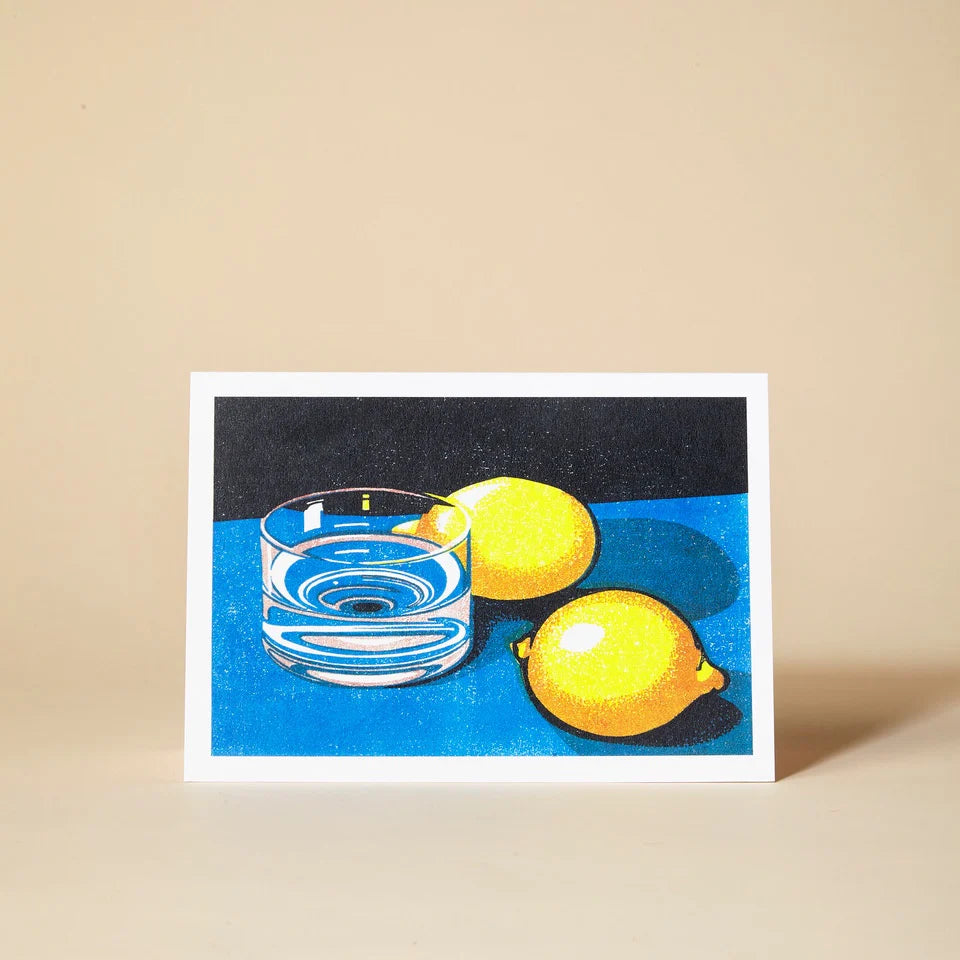 Lemon Greetings Card