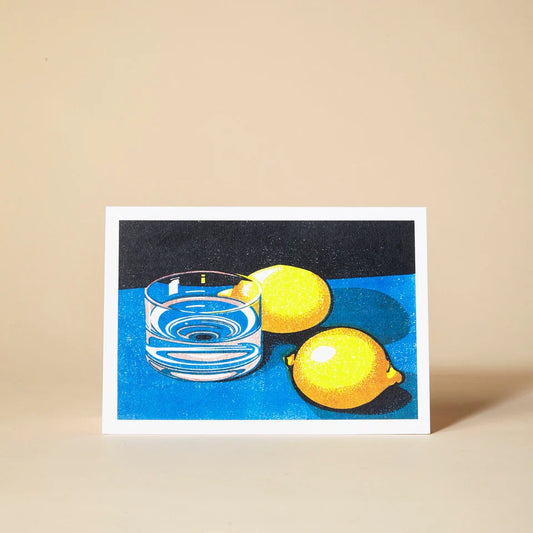 Lemon Greetings Card