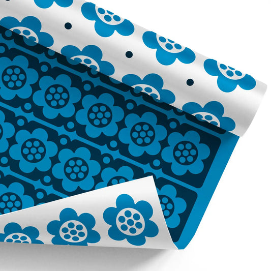 Double Sided Flower Wrapping Paper