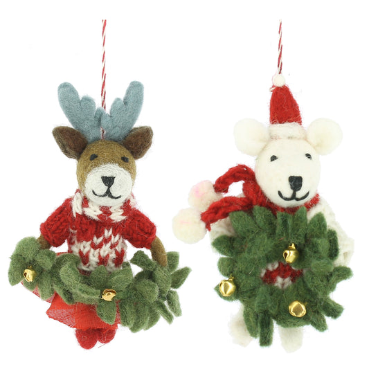 Reindeer & Polar Bear ( 2 Designs)