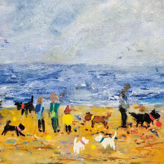 Beach Walk By Jenny Handley