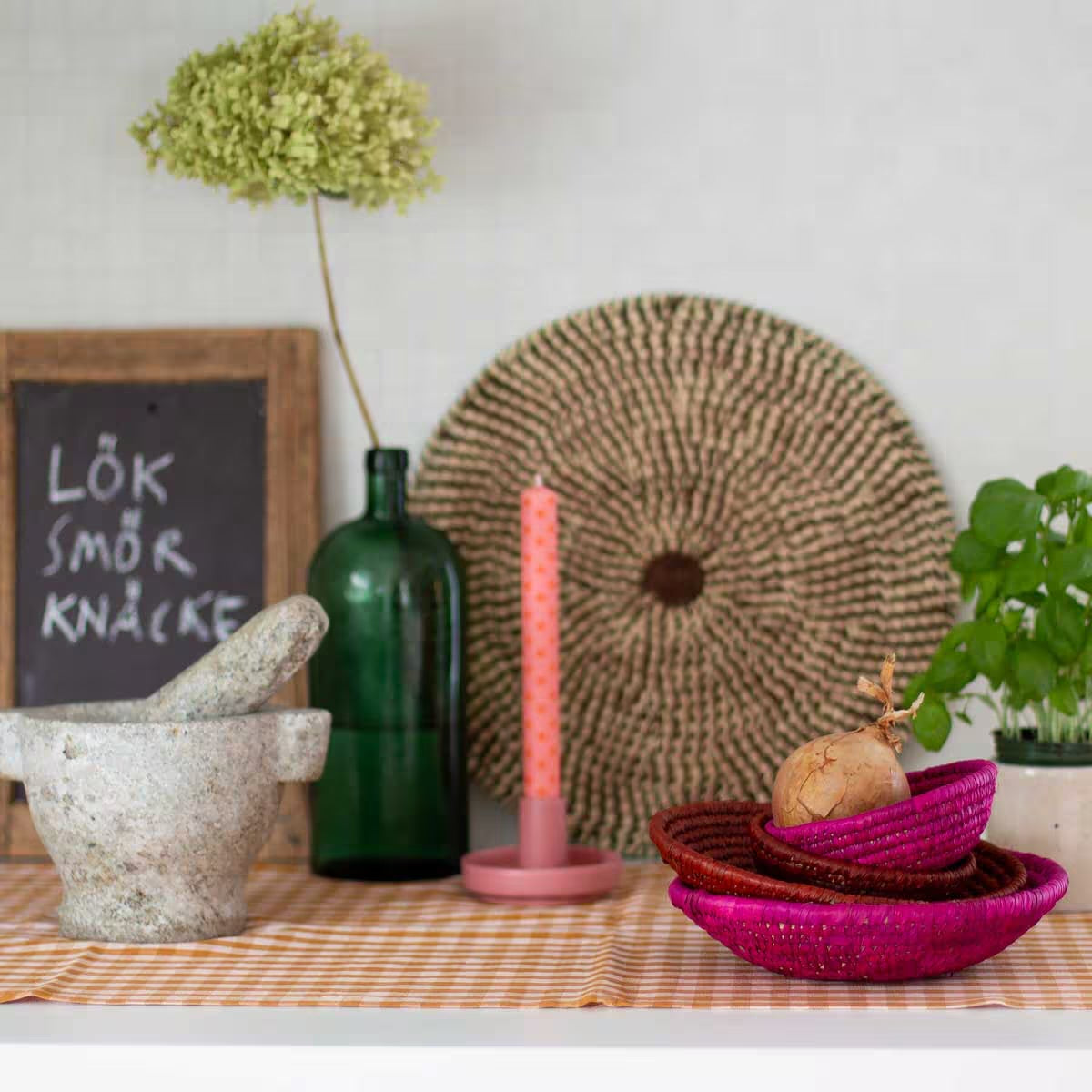 Palm Small Breadbasket - various colours