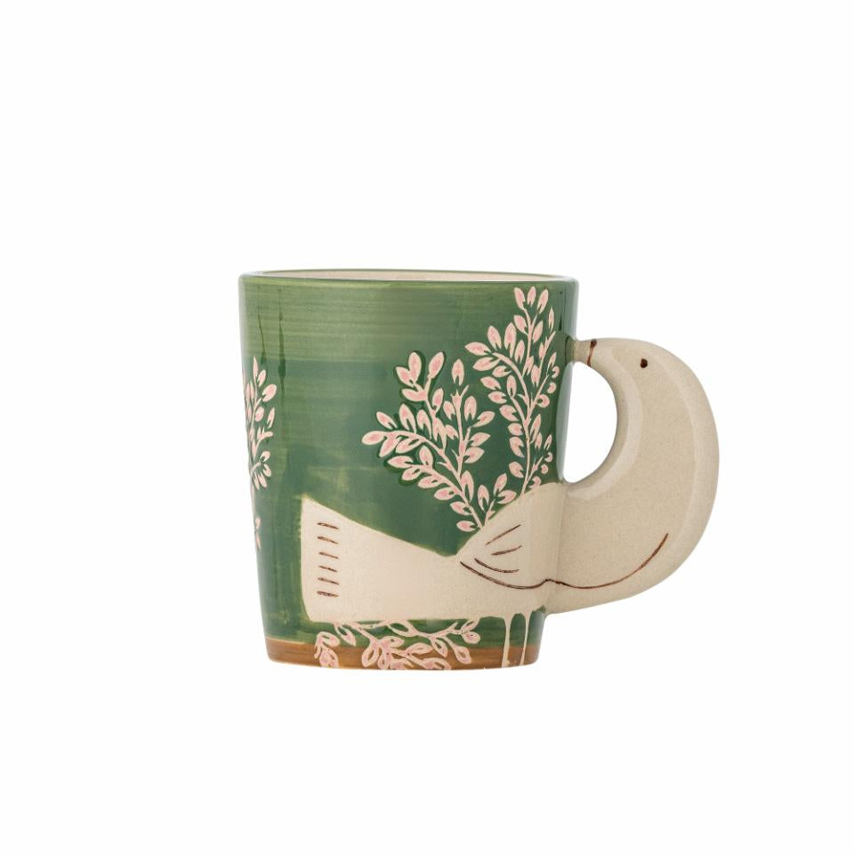 Hezha Cup Green Stoneware
