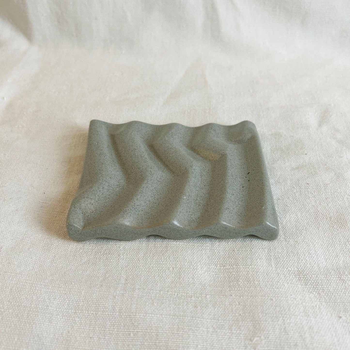 Bimal Stoneware Ridged Rectangular Soap