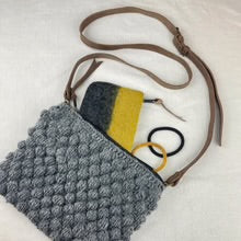 Lila Two Tone Felt Purse