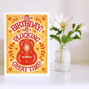 It’s Your Birthday Guitar Greetings Card